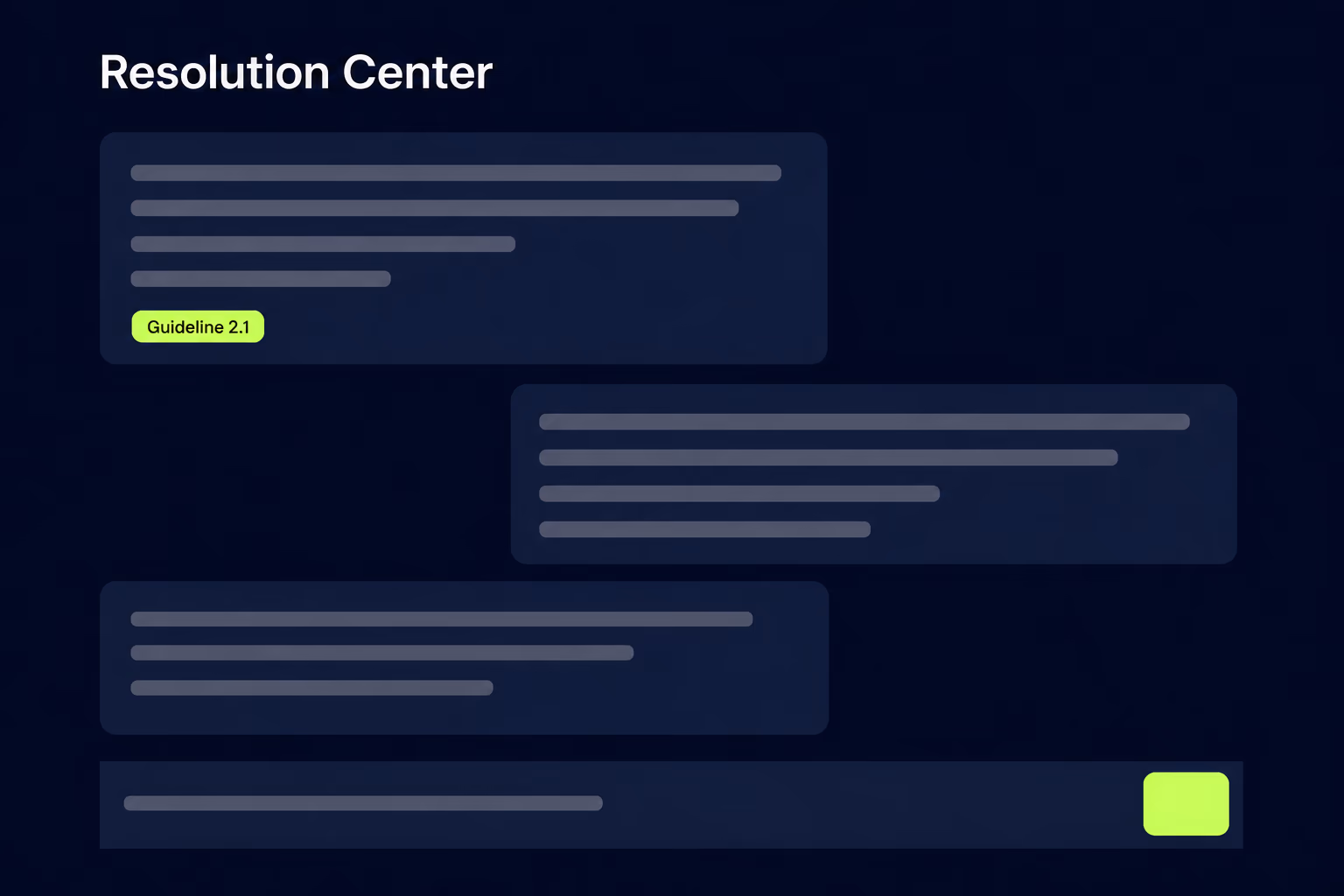 app review stuck resolution center