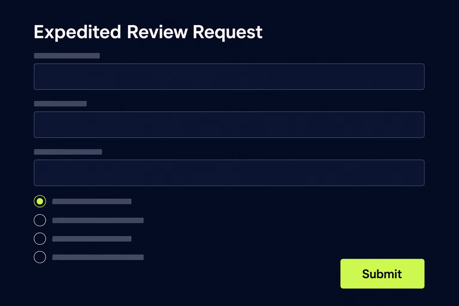 apple expedited review request