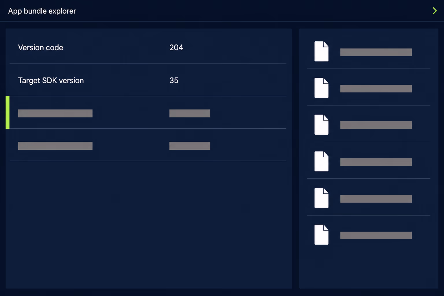 play console app bundle explorer target sdk